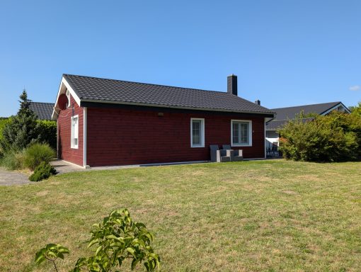 Rückseite des Hauses